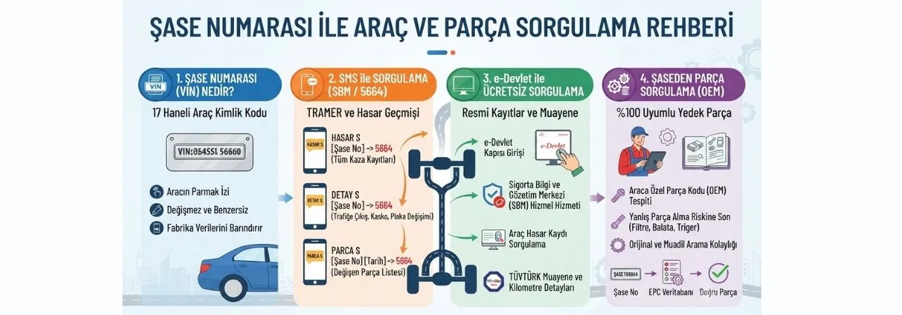 Şase Sorgulama Nedir, Şaseden Parça Sorgulama Nasıl Yapılır?