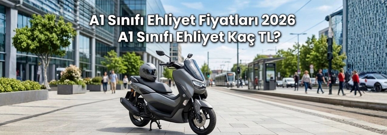 A1 Sınıfı Ehliyet Fiyatları 2026 - A1 Sınıfı Ehliyet Kaç TL?