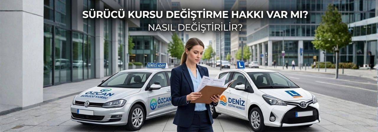 Sürücü Kursu Değiştirme Hakkı Var mı? Nasıl Değiştirilir?