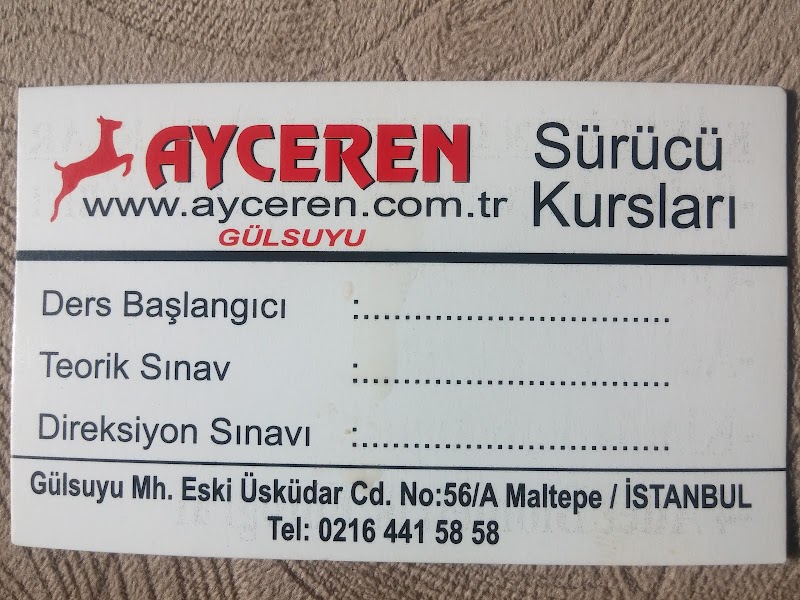 Ayceren Sürücü Kursu