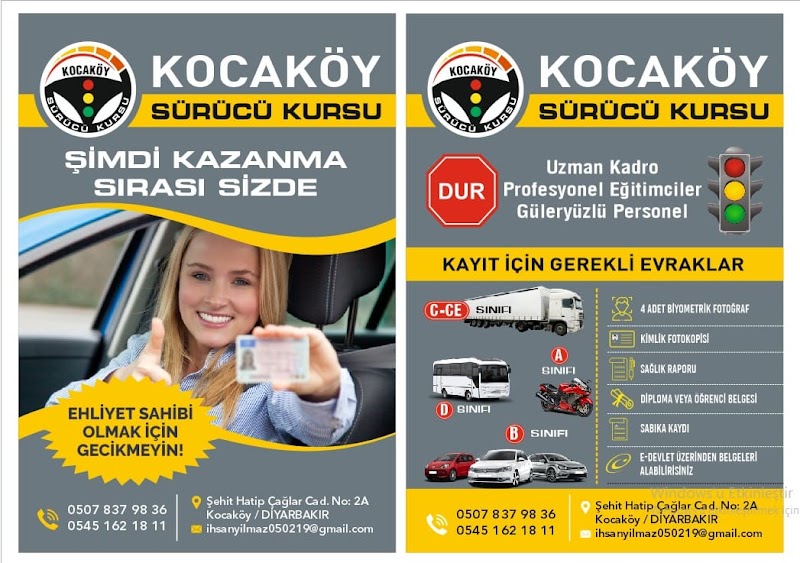 Kocaköy Taşıt Sürücü Kursu