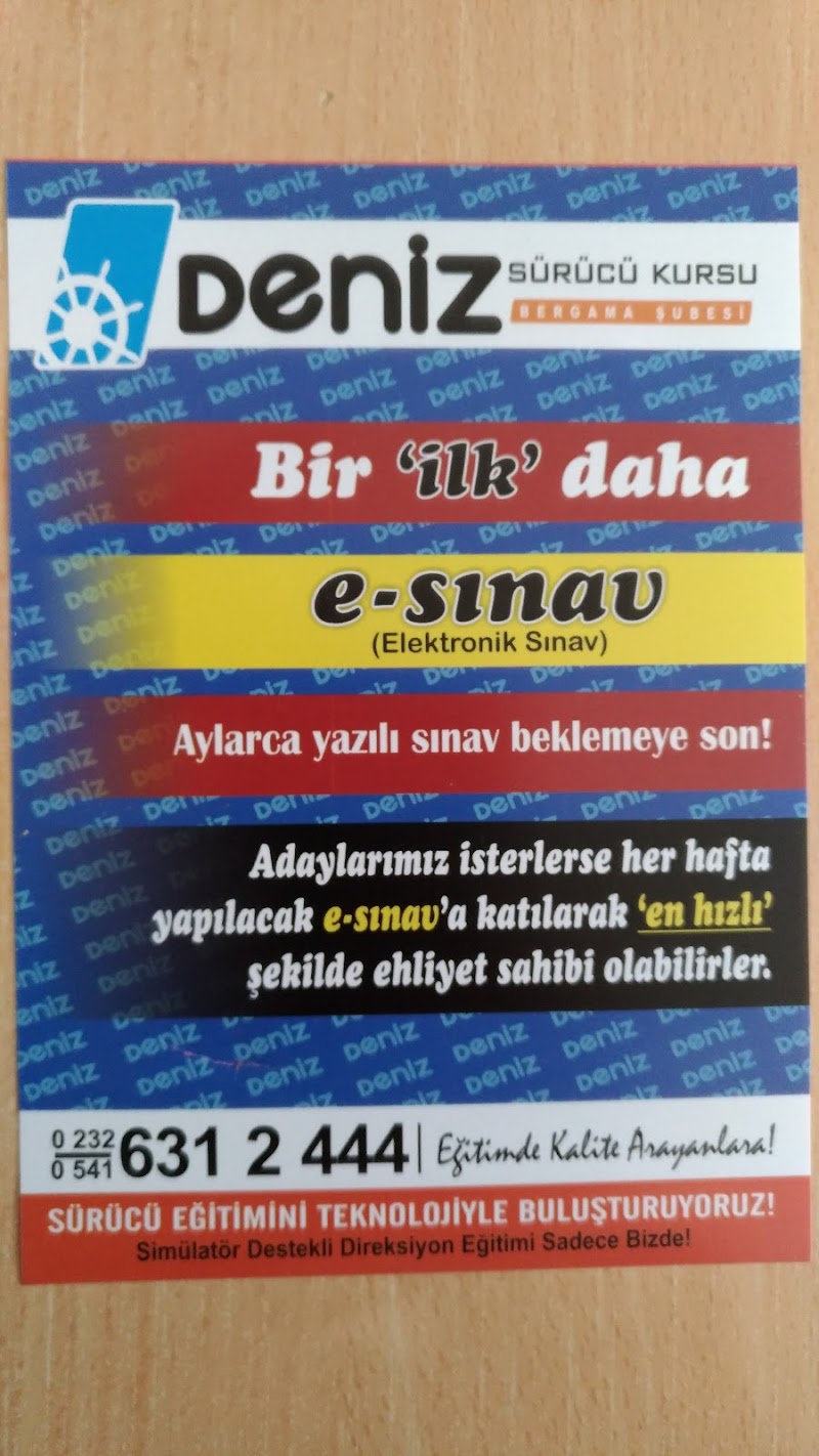 Deniz Sürücü Kursu