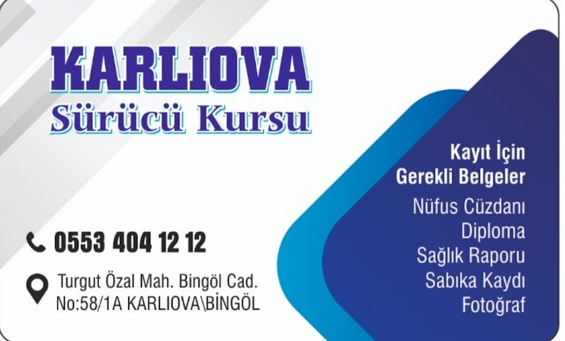 Karlıova Taşıt Sürücü Kursu