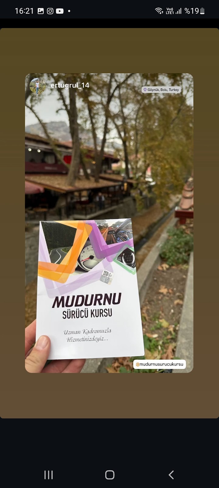 Mudurnu Sürücü Kursu
