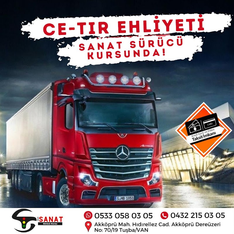 Sanat Taşıt Sürücü Kursu