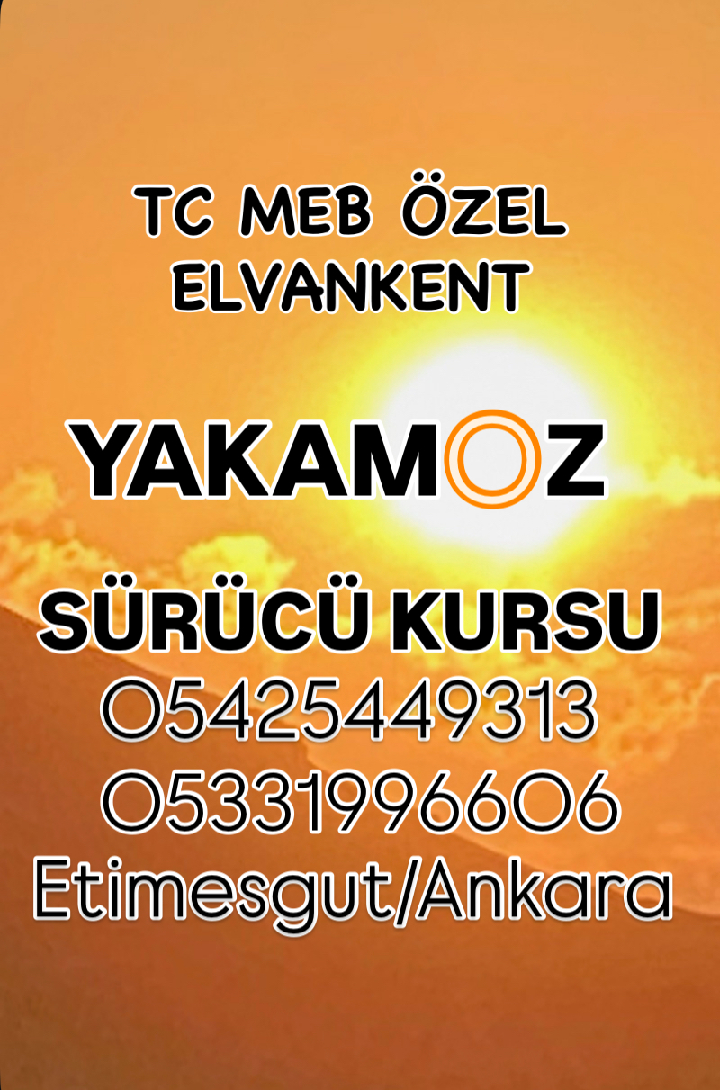 Elvankent Yakamoz Sürücü Kursu