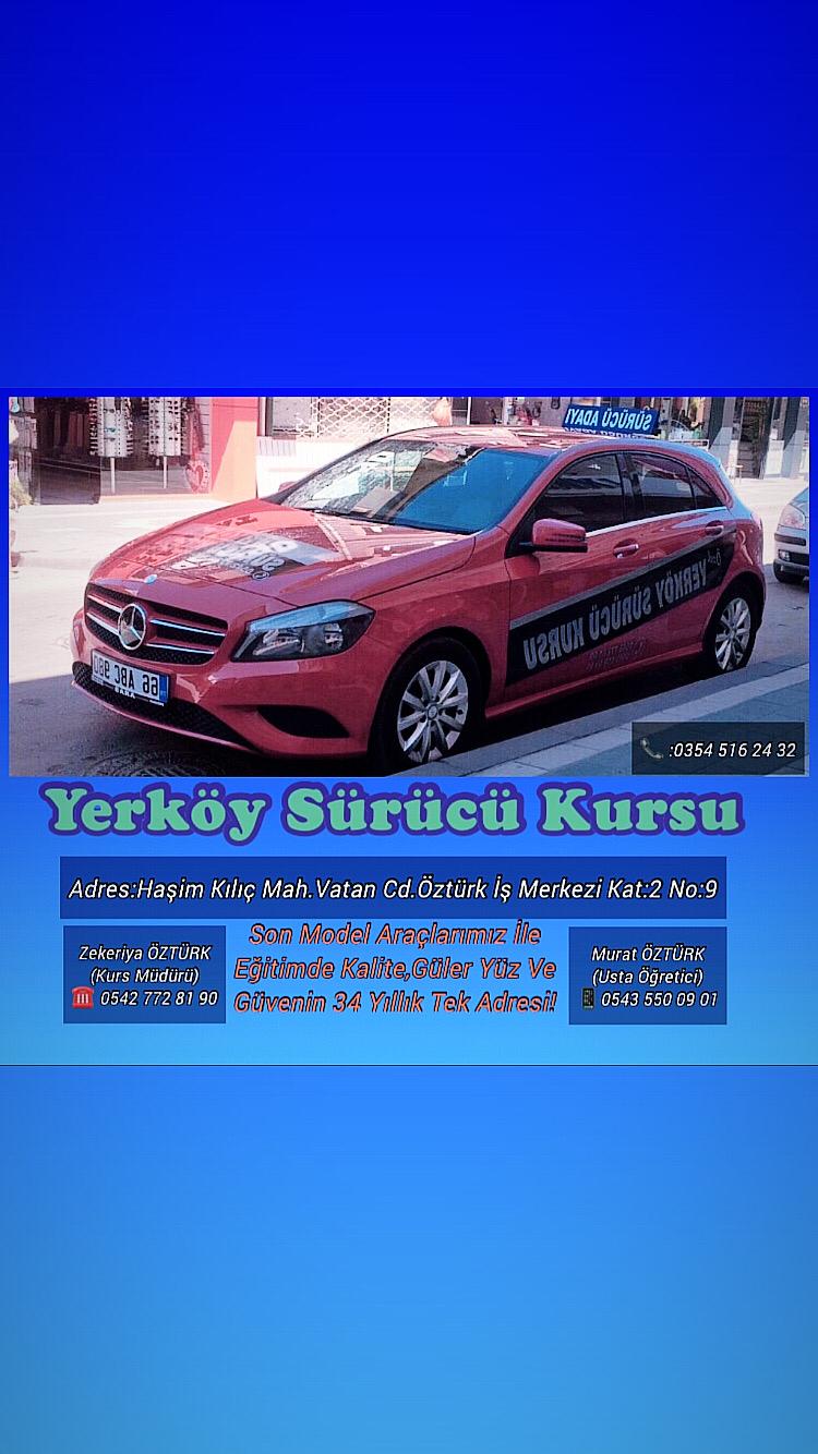 Yerköy Sürücü Kursu