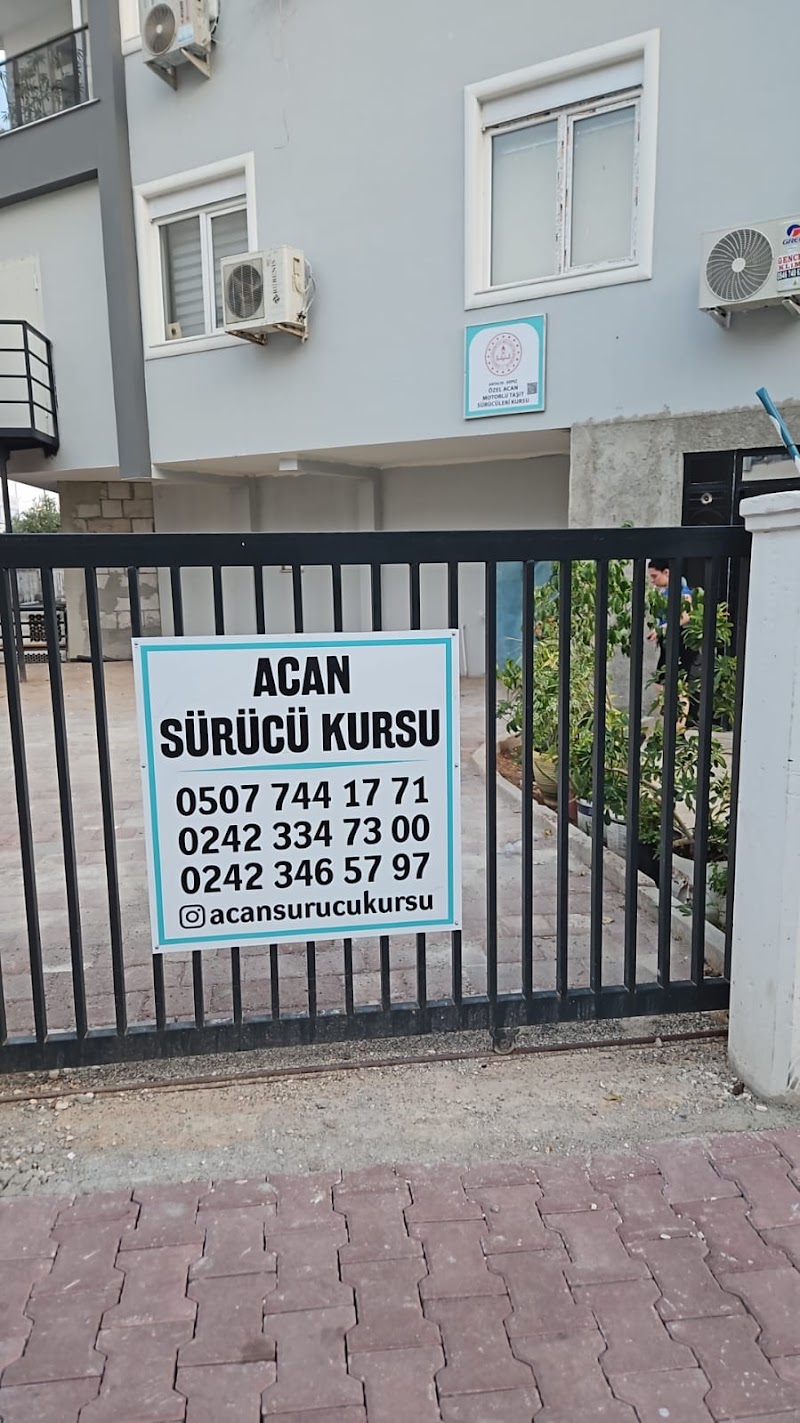 Acan Sürücü Kursu