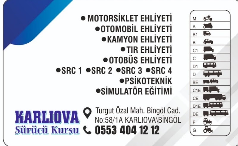 Karlıova Taşıt Sürücü Kursu