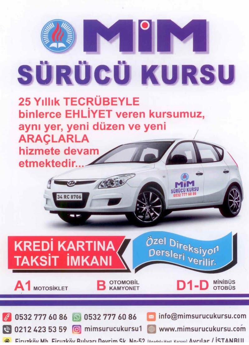 Mim Sürücü Kursu