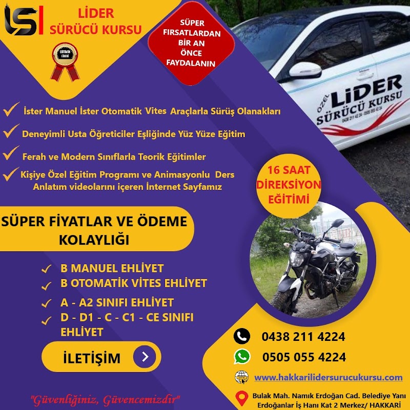 Lider Sürücü Kursu