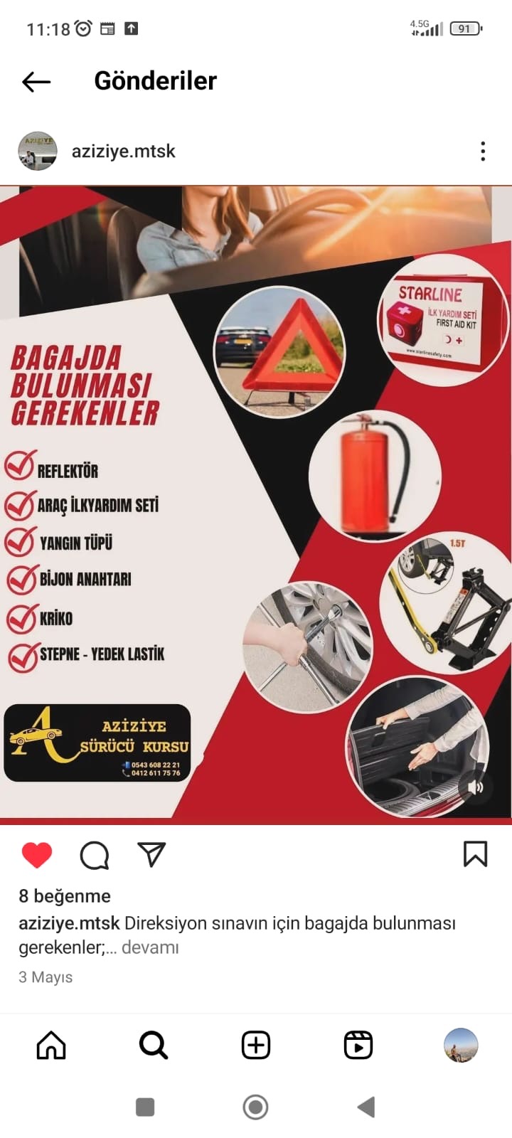 Aziziye Sürücü Kursu