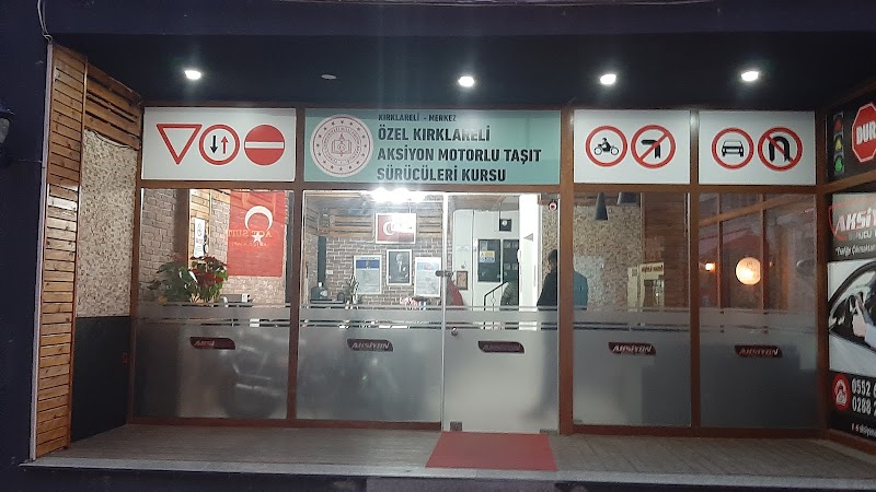 Kırklareli Aksiyon Sürücü Kursu
