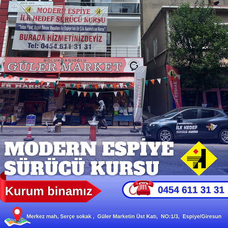 Modern İlk Hedef Sürücü Kursu