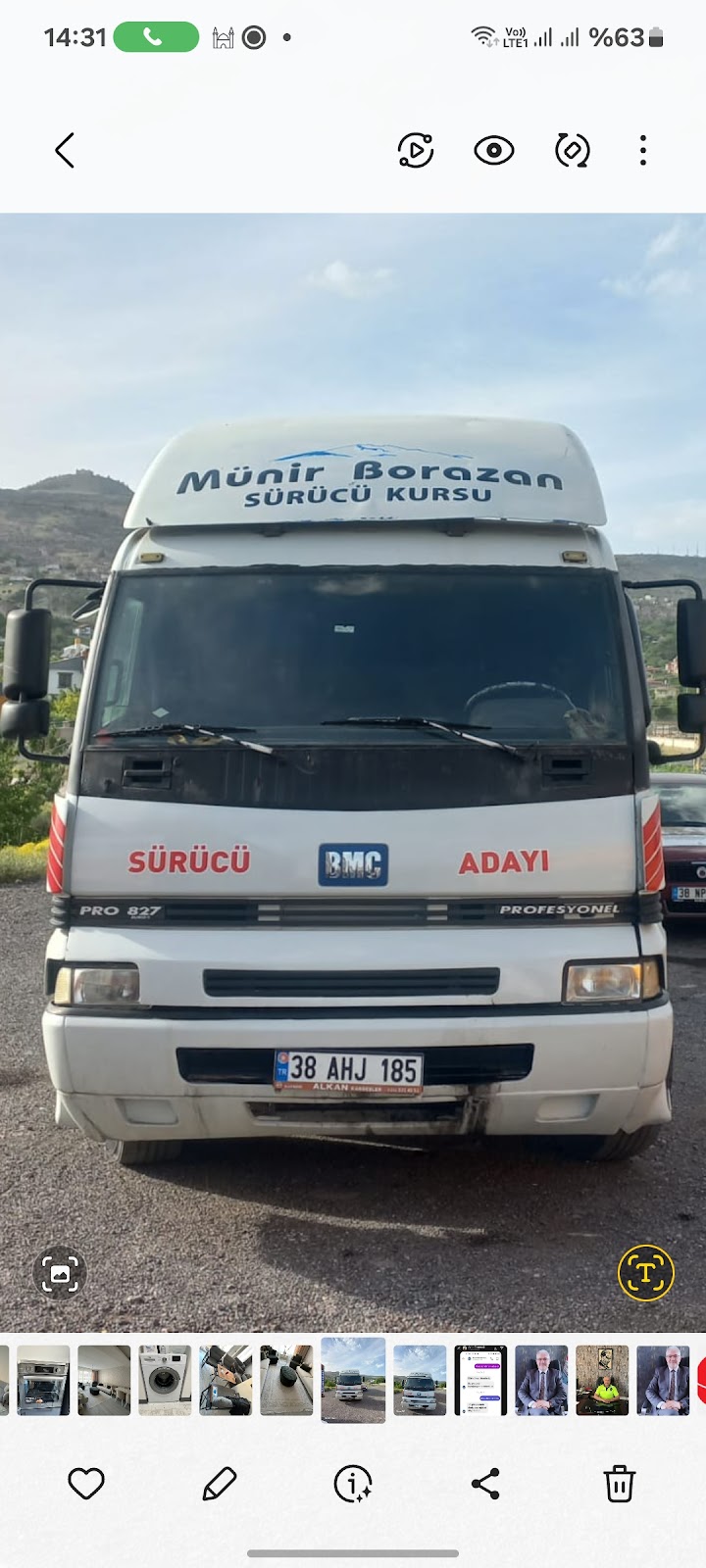 Münir Borazan Güven Sürücü Kursu