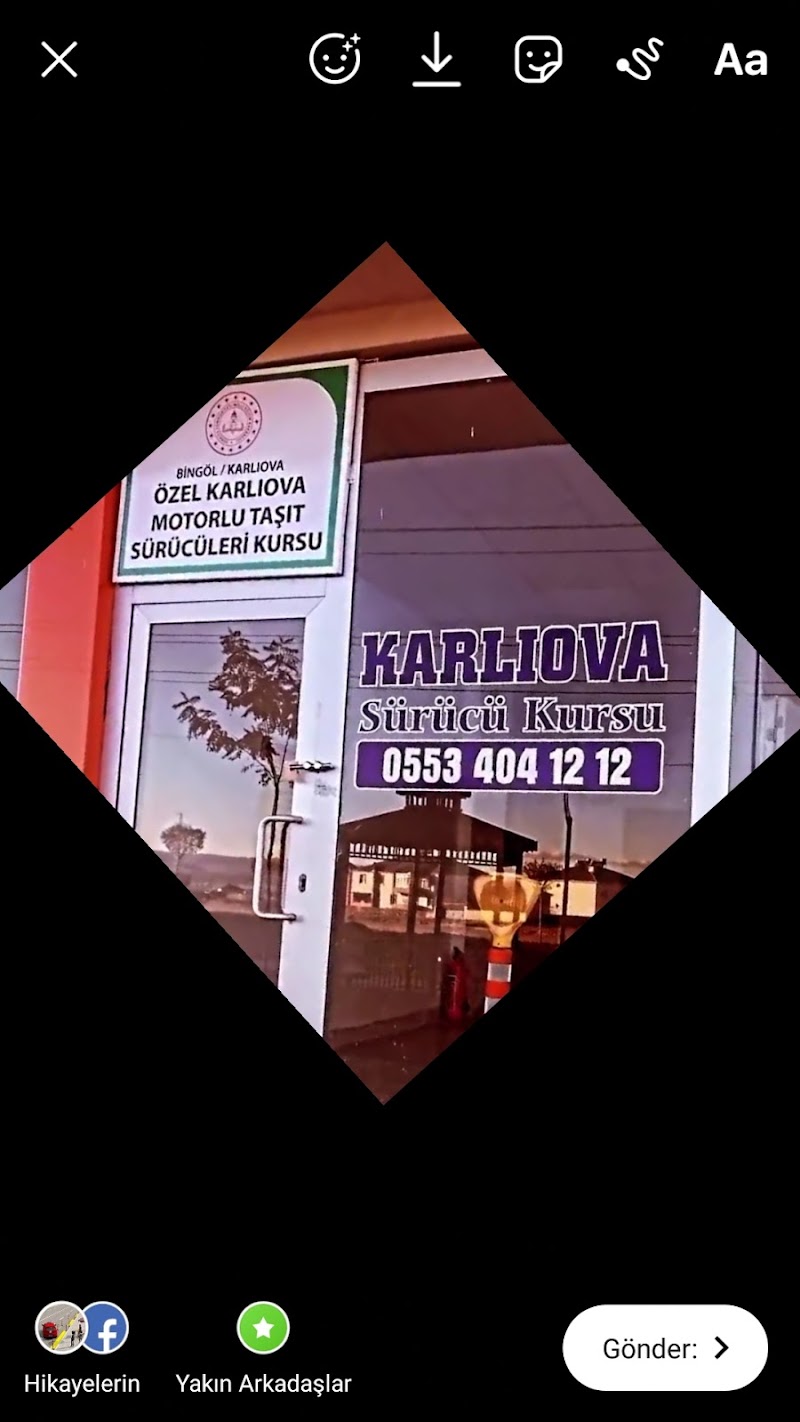 Karlıova Taşıt Sürücü Kursu