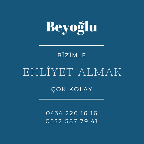 Beyoğlu Sürücü Kursu