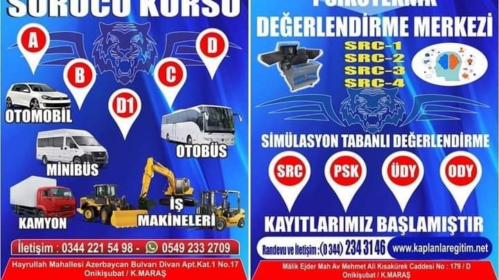 Kaplanlar Esentepe Sürücü Kursu