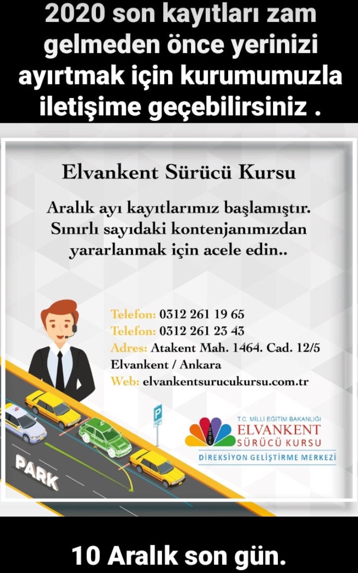 Elvankent Sürücü Kursu