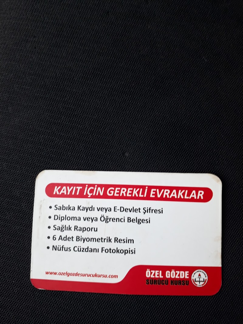 Gözde Sürücü Kursu