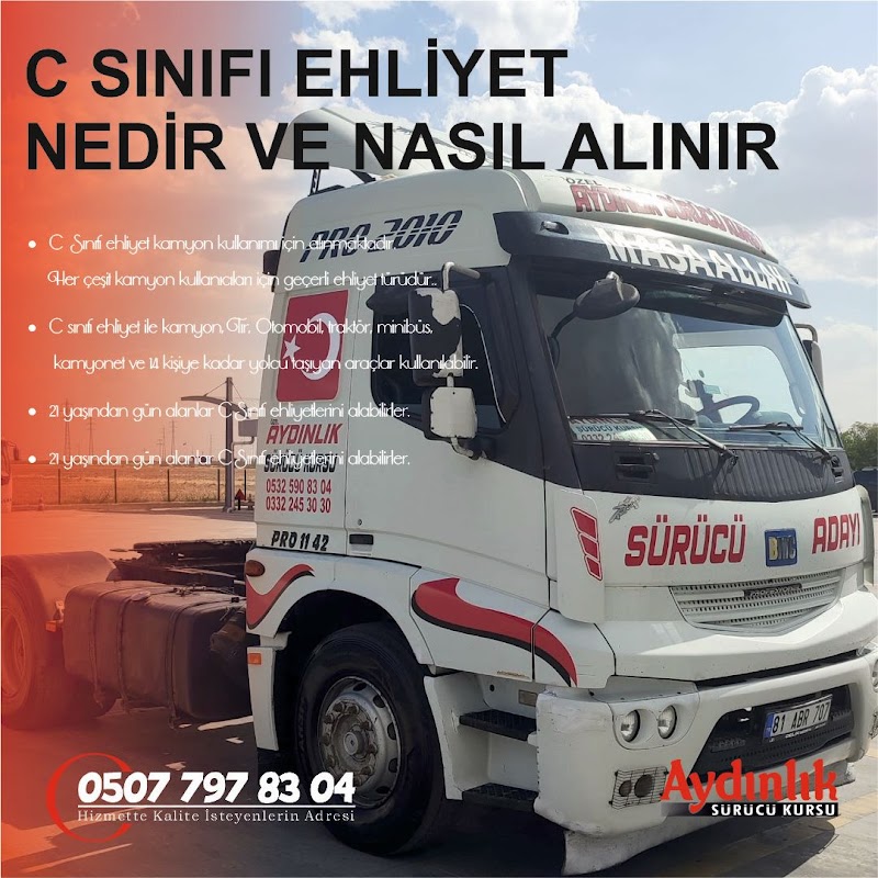 Aydınlık Taşıt Sürücü Kursu