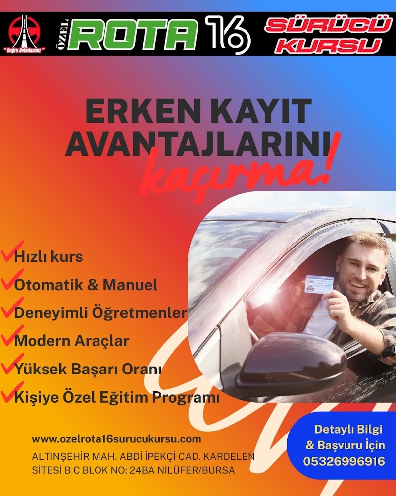 Rota 16 Sürücü Kursu