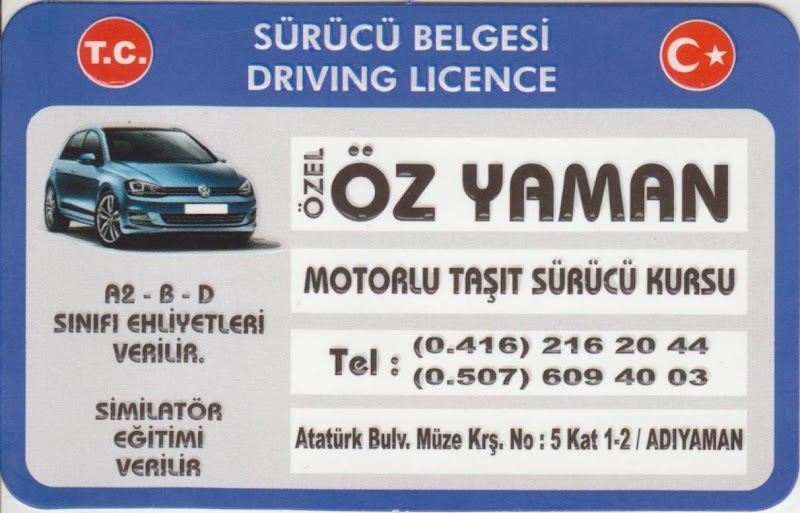 Öz Yaman Sürücü Kursu
