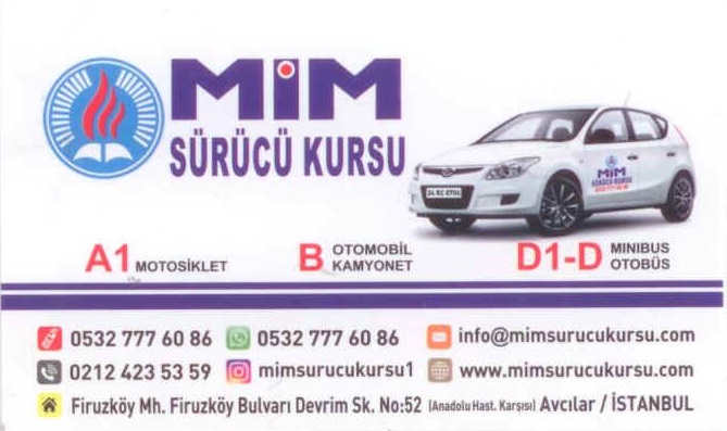 Mim Sürücü Kursu