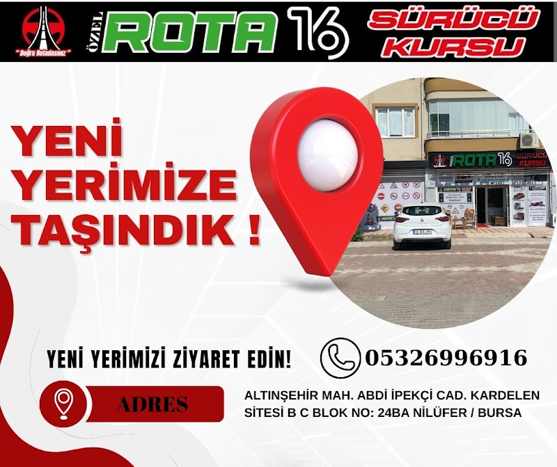 Rota 16 Sürücü Kursu